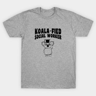 Koala-fied Social Worker T-Shirt